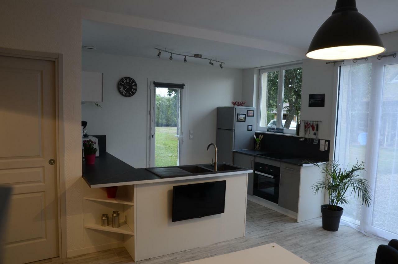 Gite De La Pature Le Thuit-Simer Exteriör bild