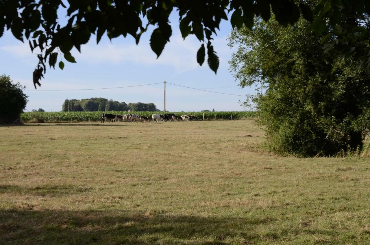 Gite De La Pature Le Thuit-Simer Exteriör bild