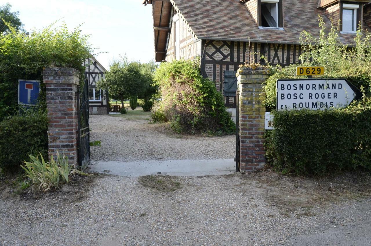 Gite De La Pature Le Thuit-Simer Exteriör bild