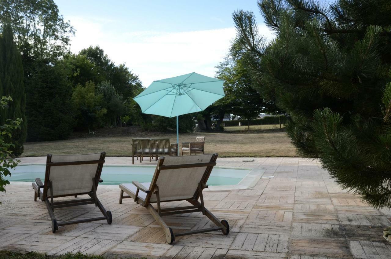 Gite De La Pature Le Thuit-Simer Exteriör bild